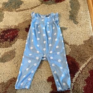 GAP Denim Long-all / bubble outfit.